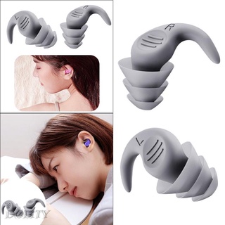 [NANA] 2x Noise Cancelling Ear Plugs Sound Blocking for Sleep Snoring Work Black