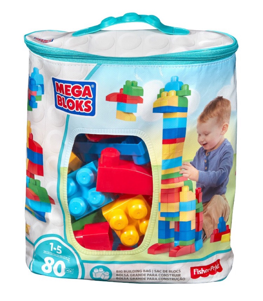 mega bloks deluxe building bag