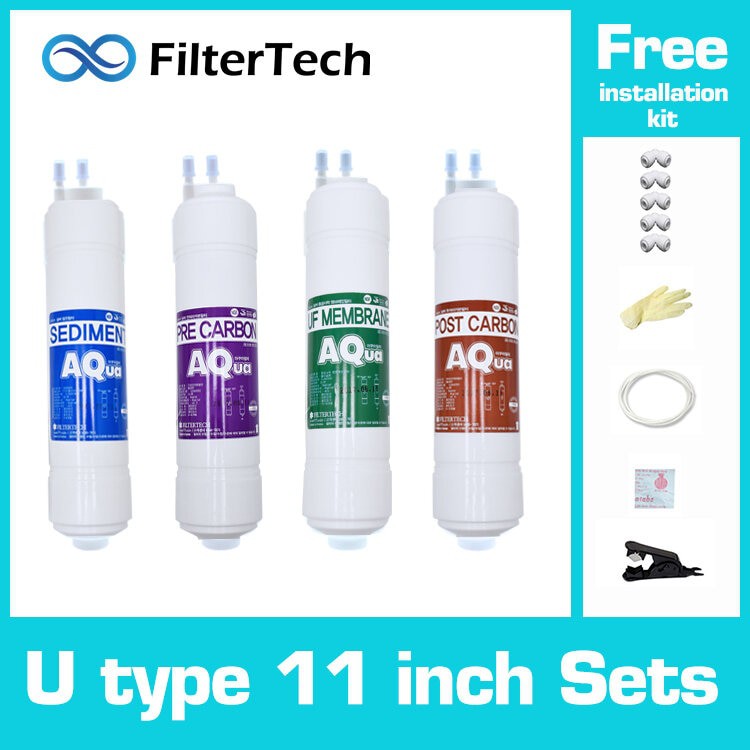 [Made in Korea] FilterTech Water Filter Sets for Purifier and Dispenser