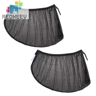 [NEW ARRIVAL] 2pcs UV Protection Car Front Rear Side Window Sun Shade Anti-mosquito Net