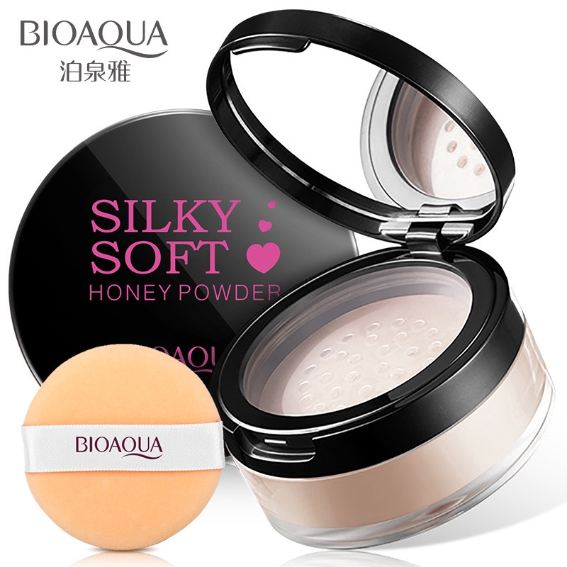 Bioaqua Matte Setting Powder Oil Control Soft Light Silk Face Concealer Skin Finish Powder Translucent Foundation Makeup Shopee Singapore