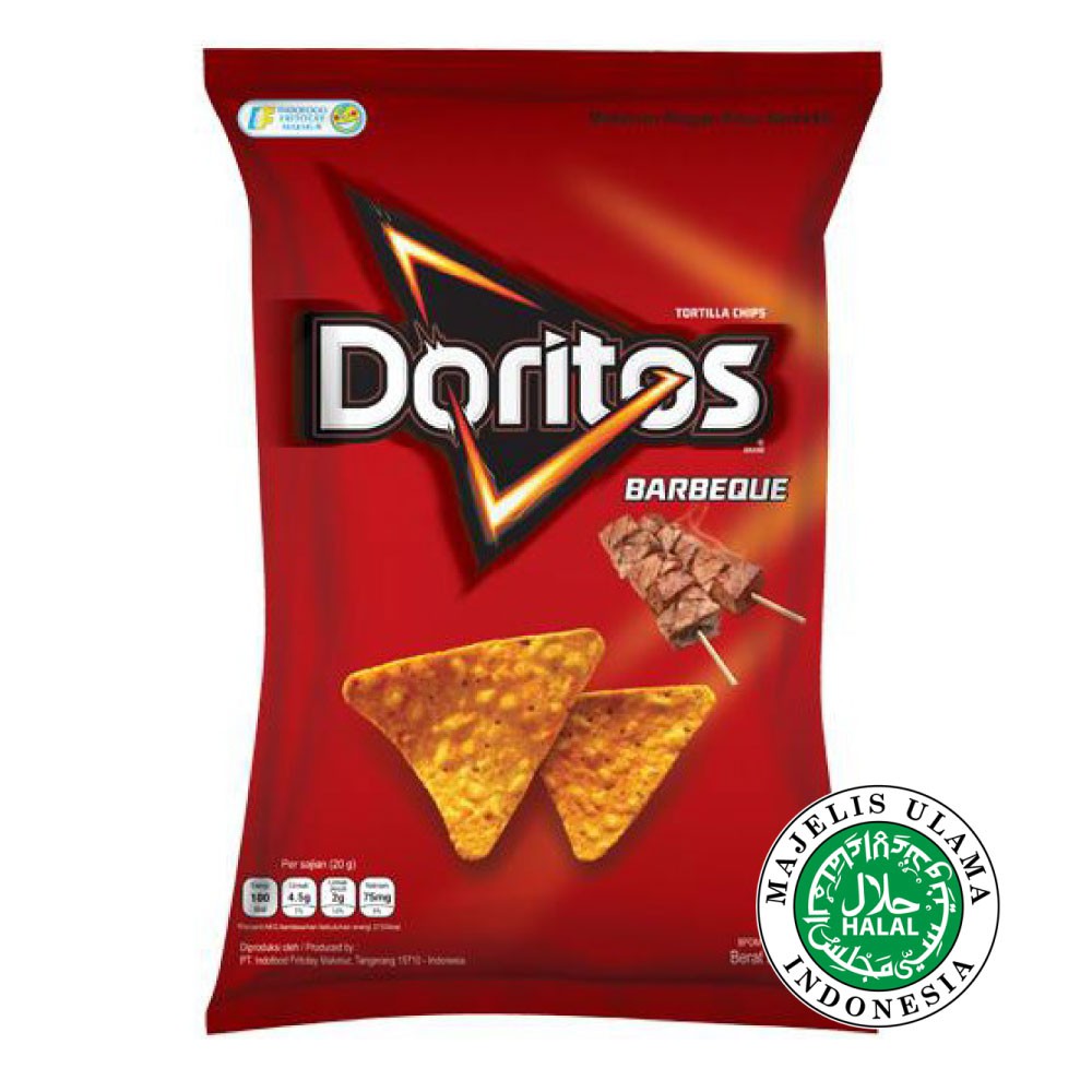 Halal Big Doritos Tortilla Chips Barbeque 160g Shopee Singapore