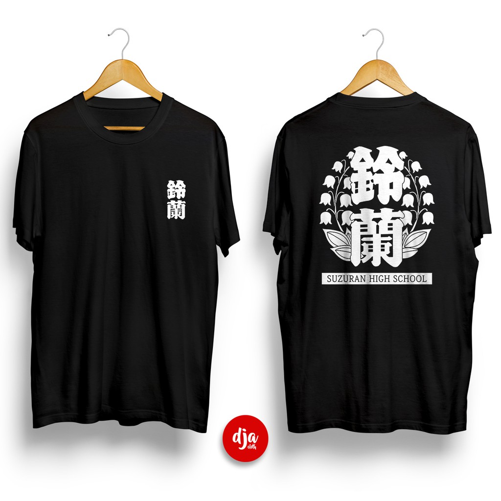 Suzuran T Shirt High School Crows Zero Explode Genji Takiya Serizawa Bouya Headbands Distro T Shirts Dja Shopee Singapore