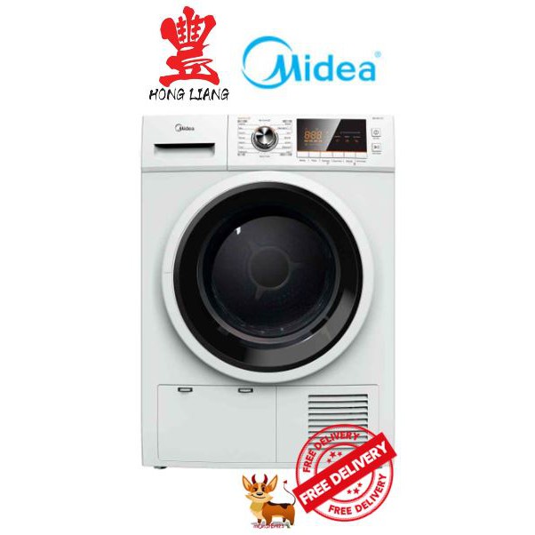 Midea 8kg Tumble Condenser Dryer MD820W Shopee Singapore