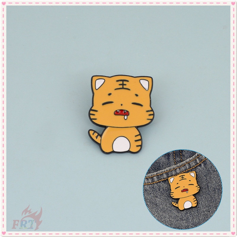 ☆ Cartoon Little Tiger - Ins Brooches ☆ 1Pc Fashion Doodle Enamel Pins  Backpack Button Badge Brooch | Shopee Singapore