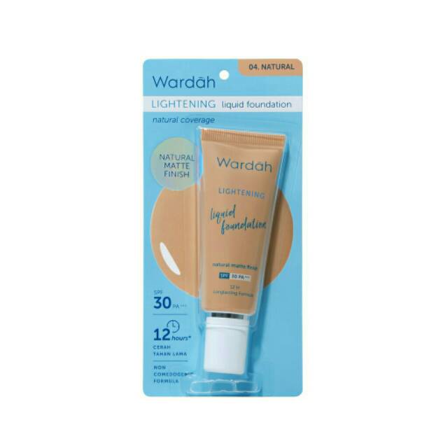 wardah liquid foundation lightening