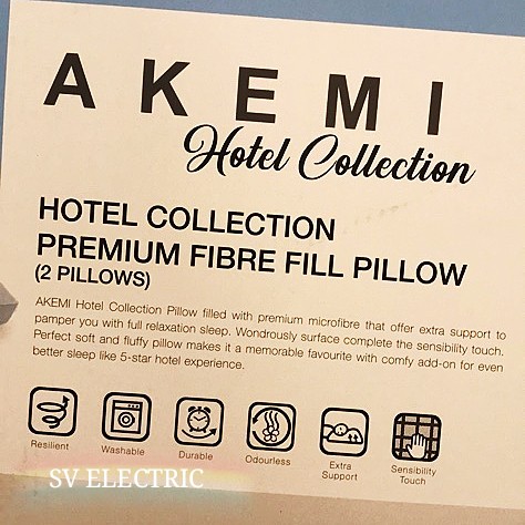 akemi hotel collection pillow