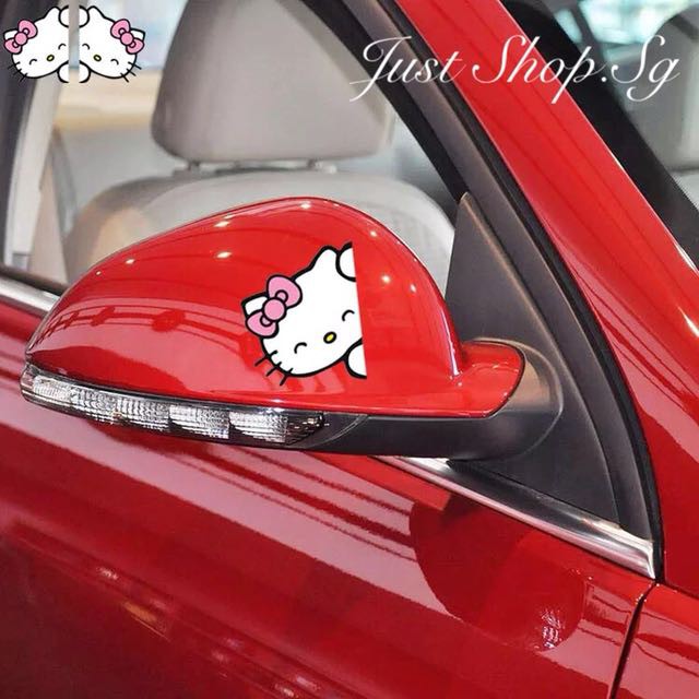 hello kitty car mirror