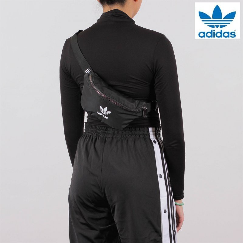 Adidas Originals Adjustable Waist Bag 2 Color Black(ED5875) / Pink(ED5876)  | Shopee Singapore