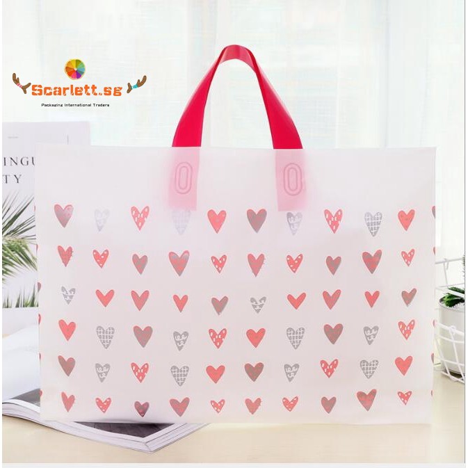plastic bags with handles wholesale