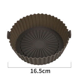 Air Fryer Silicone Pad Reusable Non-Stick Baking Mat Bread Fried Chicken Pizza Tray Kitchen Oven Accessories #7
