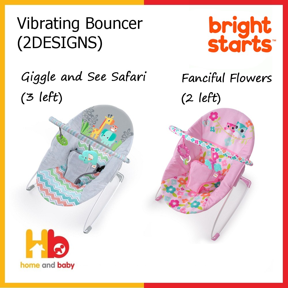 bright starts giggle & see safari bouncer