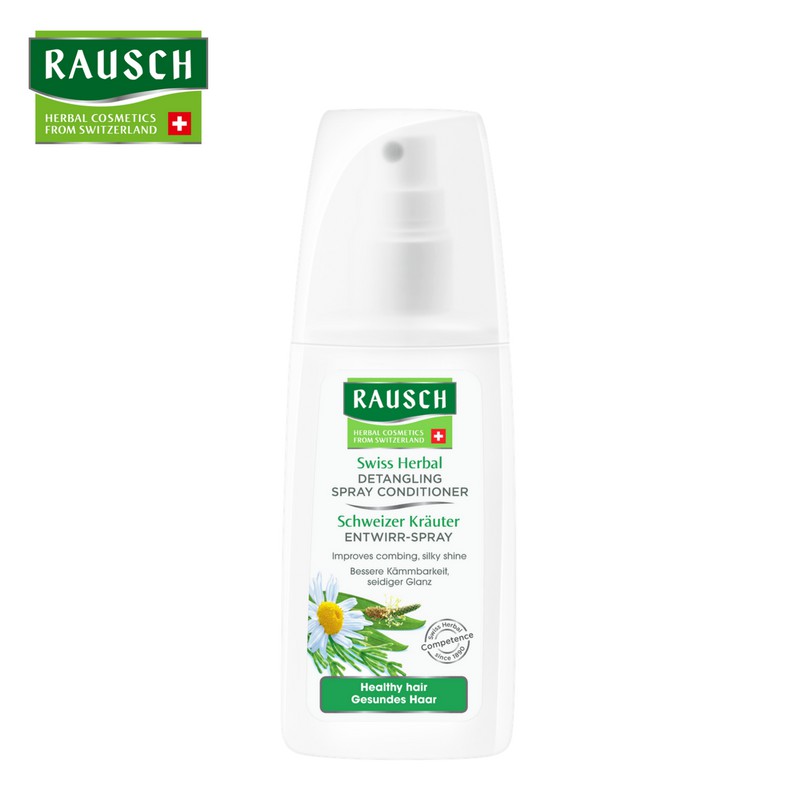 Rausch Healthy Hair Herbal Detangling Conditioner Leave On Spray 100ml Shopee Singapore