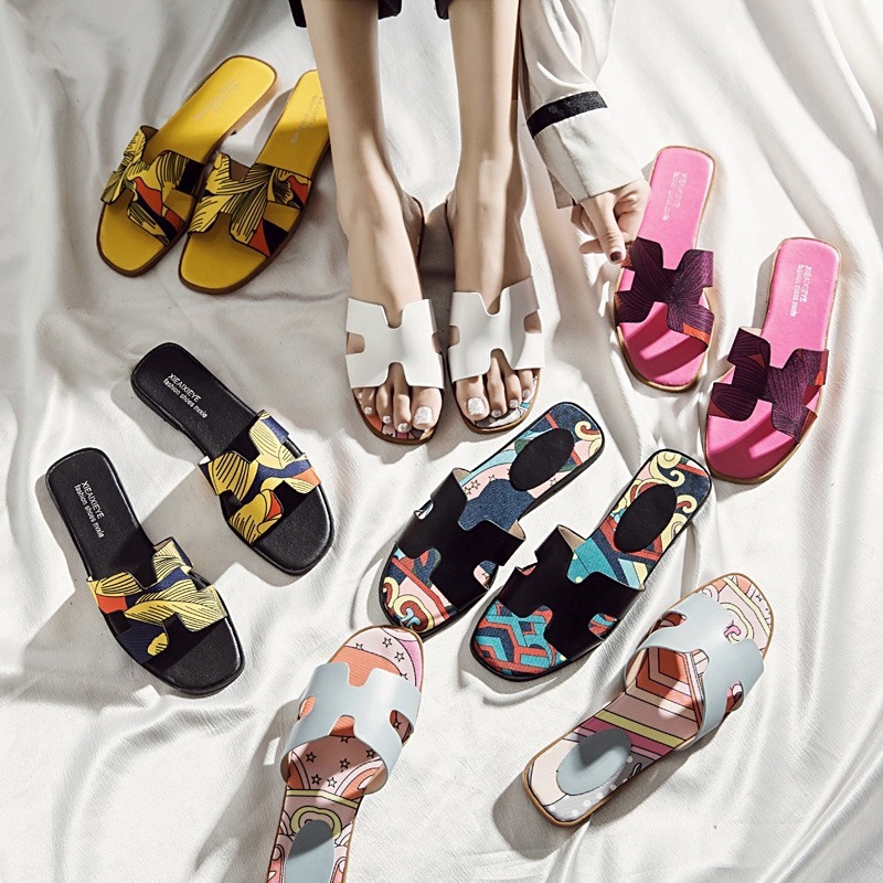 Korean Fashion Slipper Sandals Cool Flip Flops Women's Sandal | Shopee ...