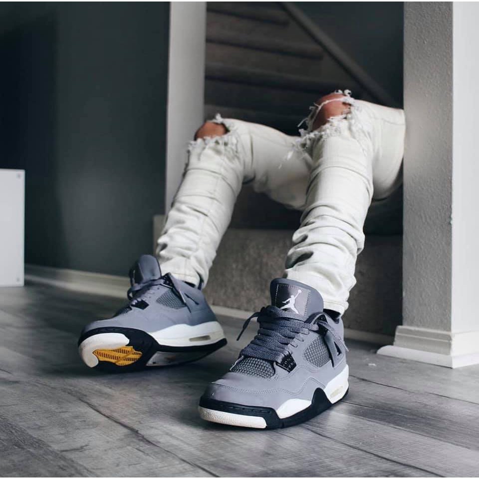 cool grey 9 on feet