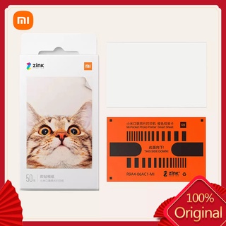 Xiaomi AR Printer Mi ZINK Pocket Printer Paper Self adhesive Photo Sheets For 3inch Mini PhotoPrinter