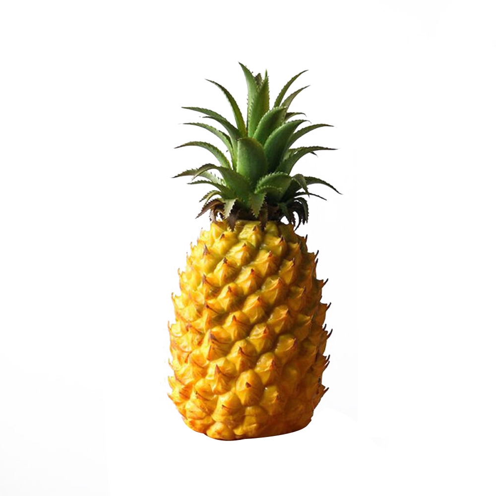 Artificial Pineapples Fake Fruit Faux Food Home Decor Kitchen