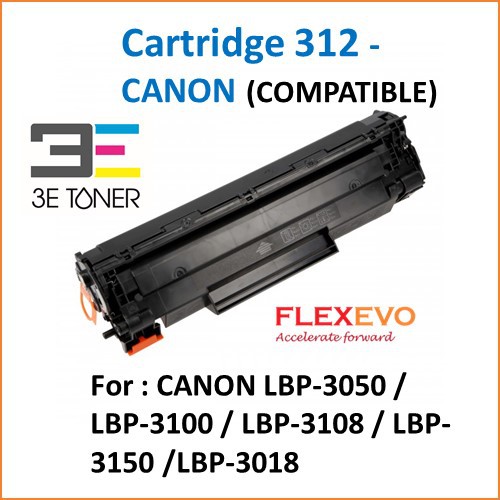 Shop Malaysia Compatible Canon Cartridge 312 Toner For Lbp3010 Lbp3018 Lbp3050 Lbp3100 Lbp3150 Printer Shopee Singapore