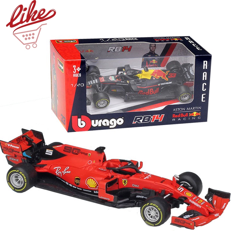 red racing car toy