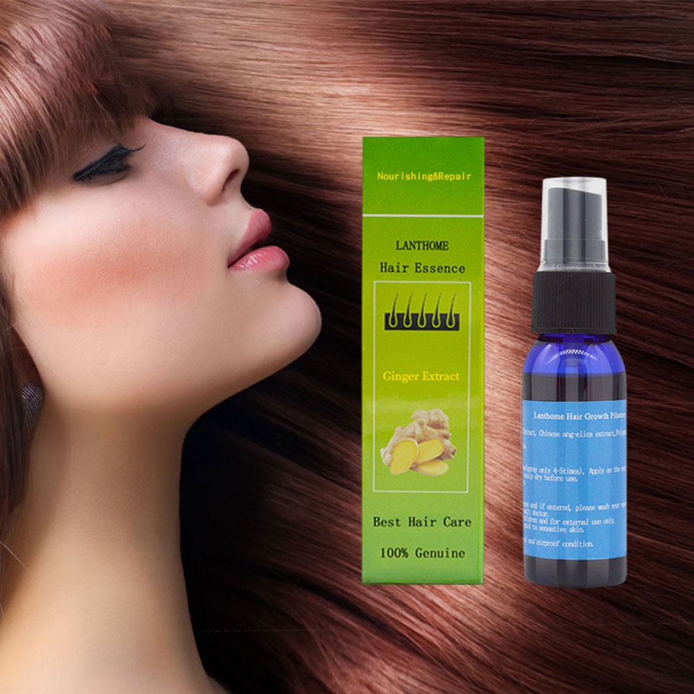 Hair Growth Essential Oil Spray Fast Grow Hair Root Nourishment