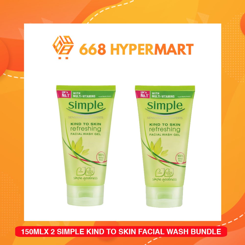 simple kind to skin refreshing