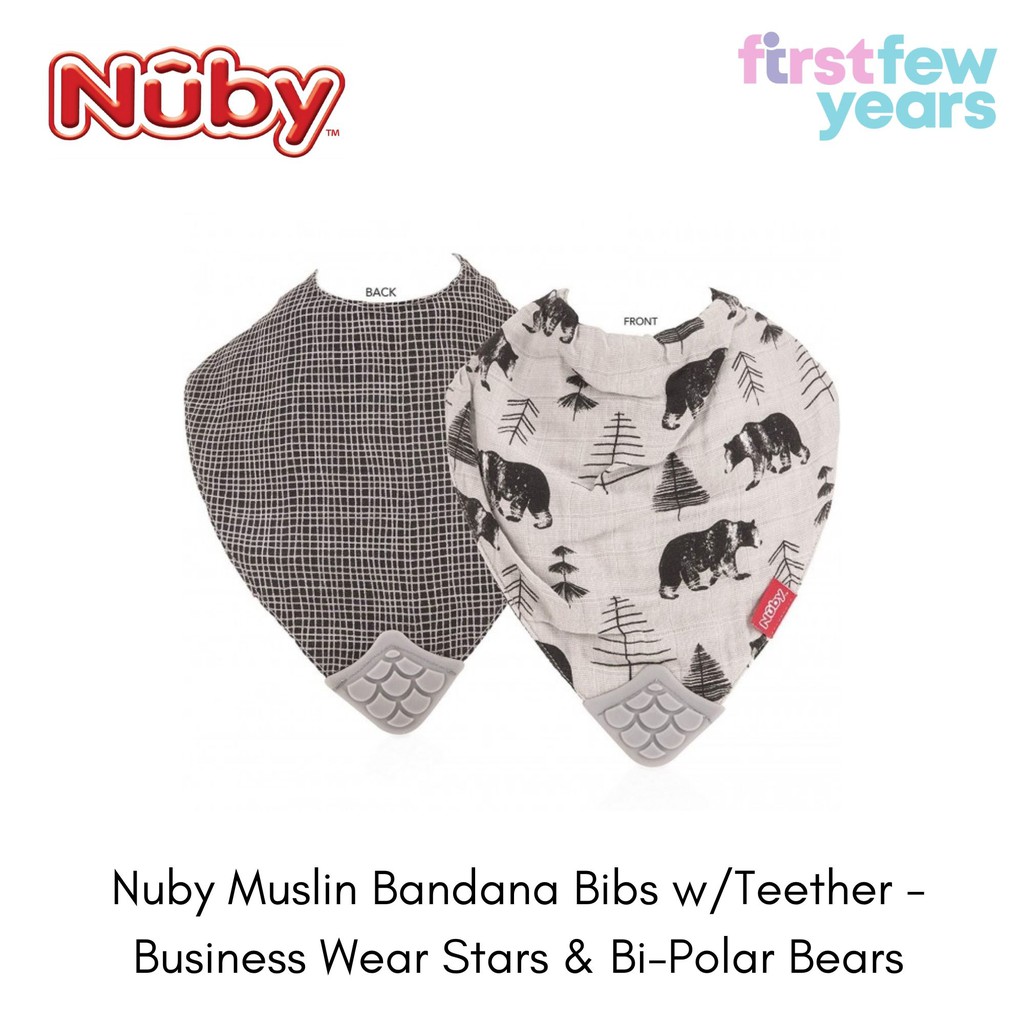 nuby muslin bandana bib