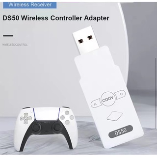 Gamepad Converter for PS5 Bluetooth-compatible Controller Wireless Adapter