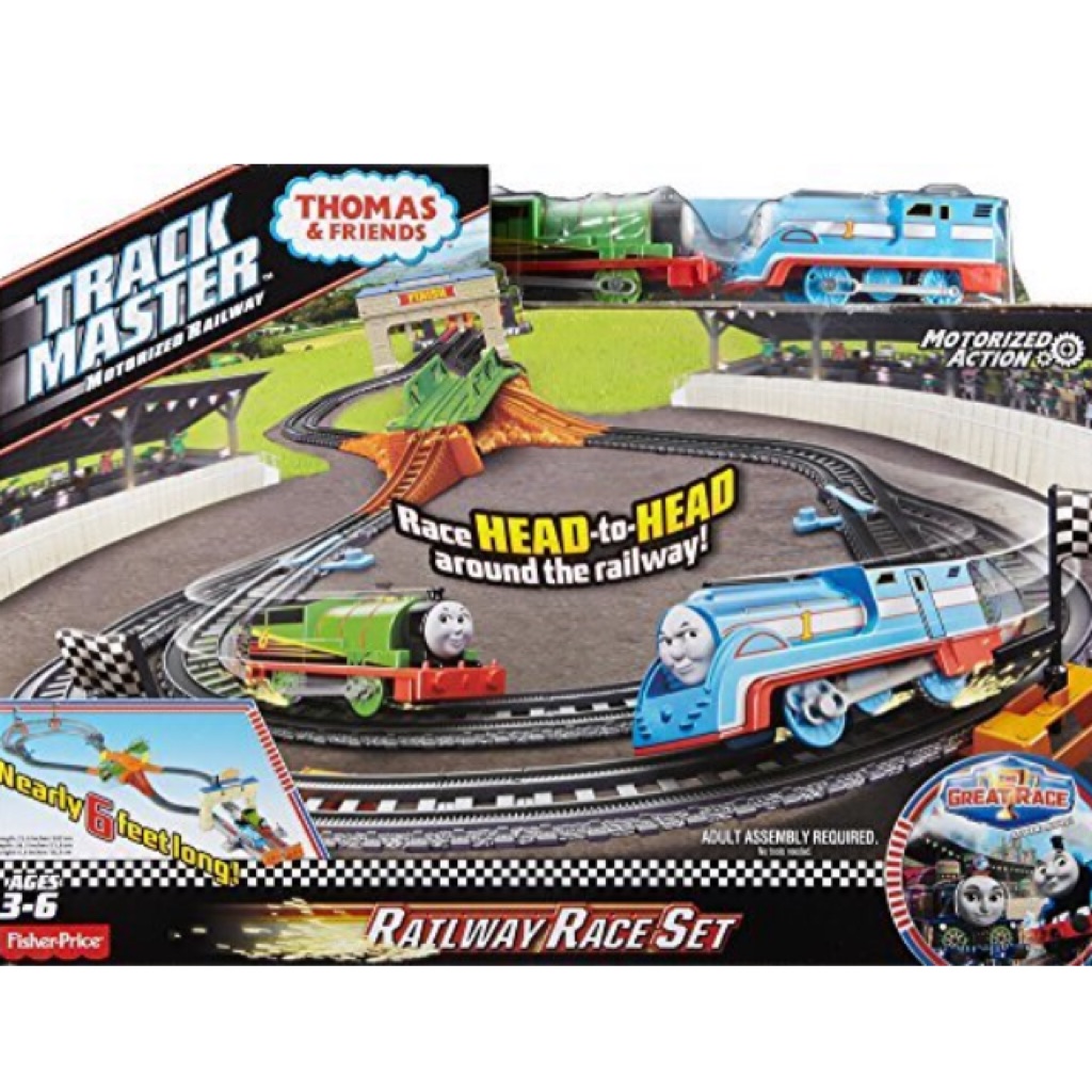thomas and friends the great race trackmaster
