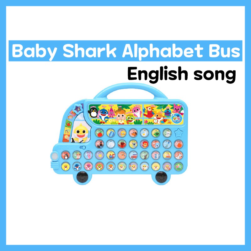 37 Children’s English Song PINKFONG Baby Shark Alphabet English Language Bus 