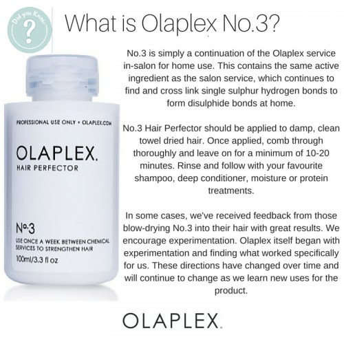 Olaplex Hair Treatment Shampoo Conditioner No 3 Hair Treatment