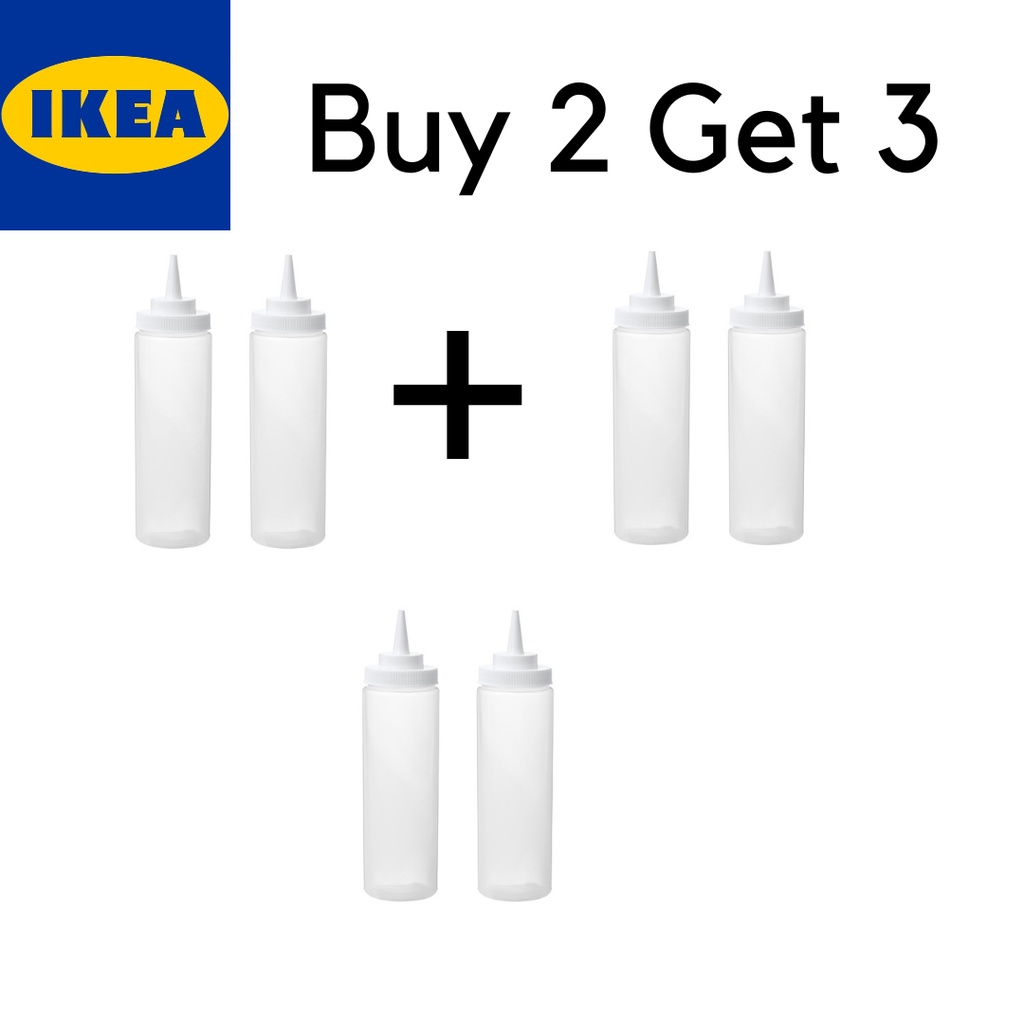 Ikea GRILLTIDER IKEA Plastic Bottle IKEA 330ml Shopee Singapore