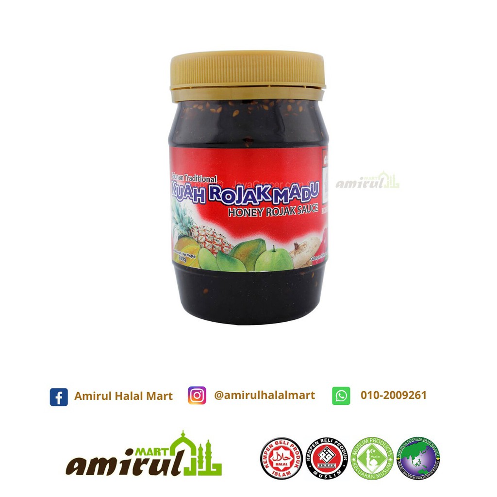 Rojak Buah Madu Adabi 380g Shopee Singapore