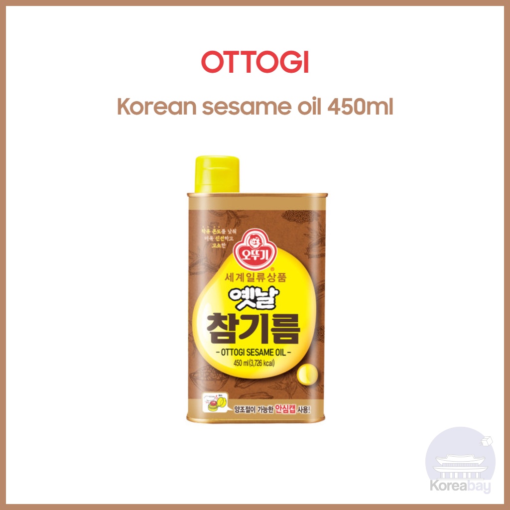 Ottogi Korean Sesame Oil 450ml Korea Sesame Oil Korea Sauce Ottogi Sesame Oil Dressing 5562