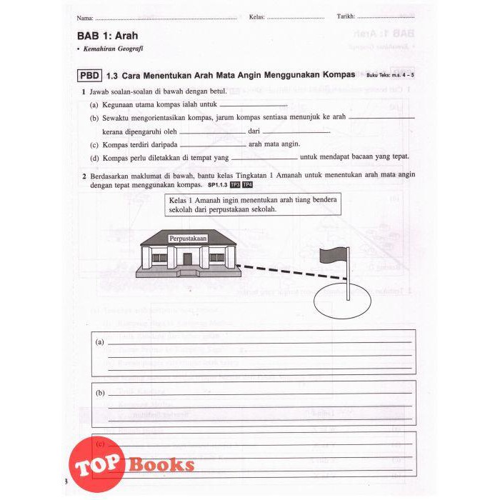 Topbooks Sasbadi Mesra Digital Geography Activitivation Module 1 Kssm 2021 Shopee Singapore