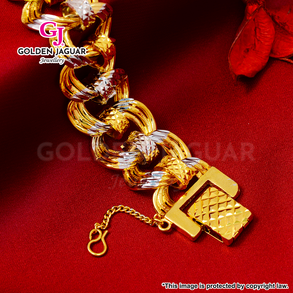 Gelang Tangan Emas 916 Tulen Shopee Singapore