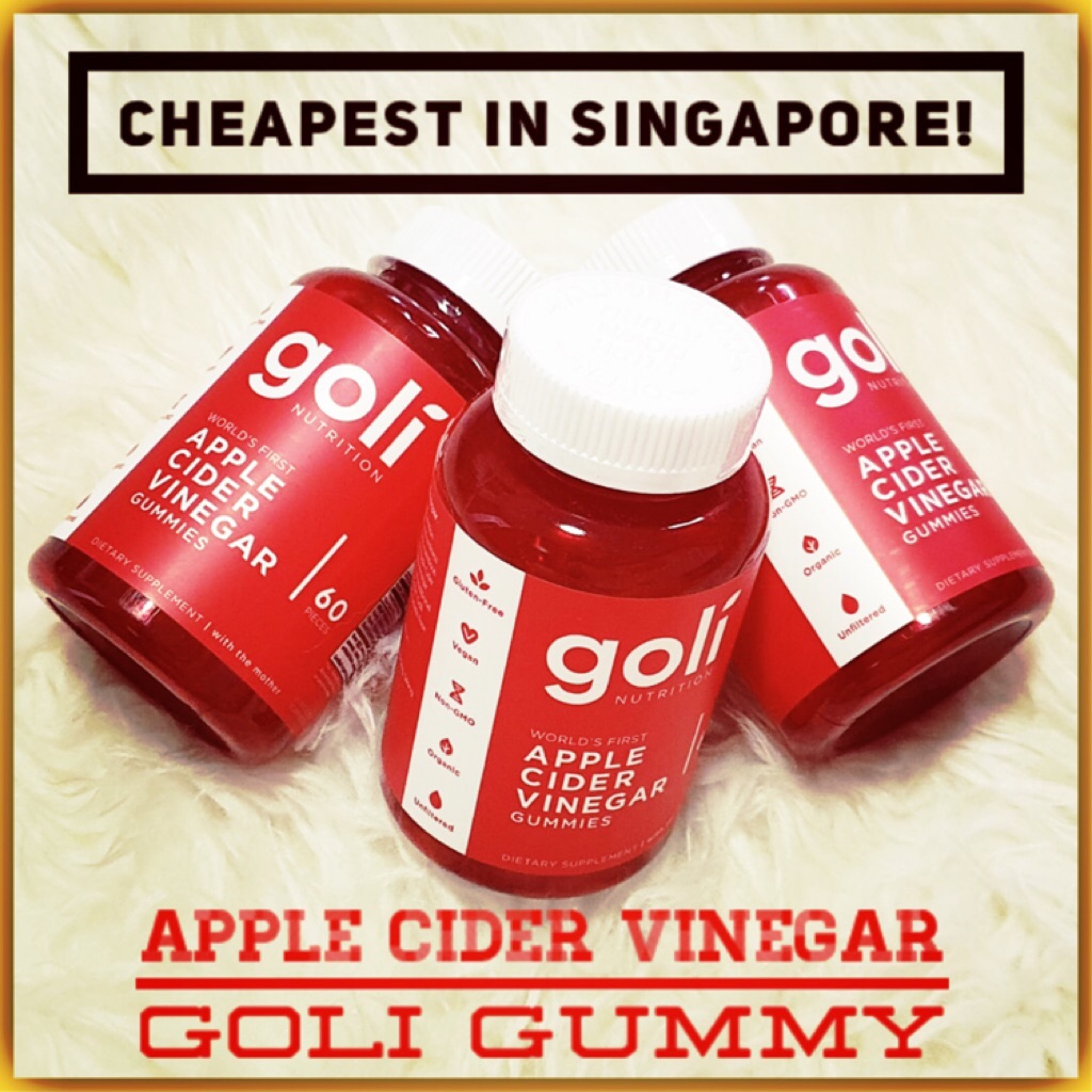 *Bundle of 3!* Goli Nutrition Apple Cider Vinegar Goli ...