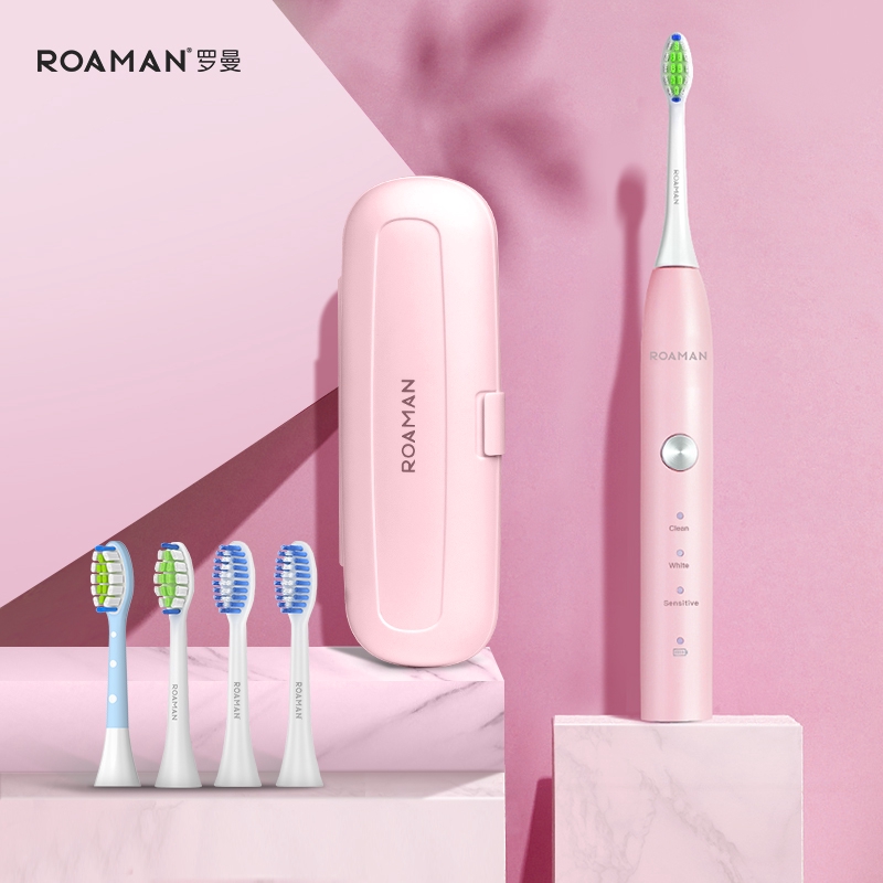 water pink toothbrush