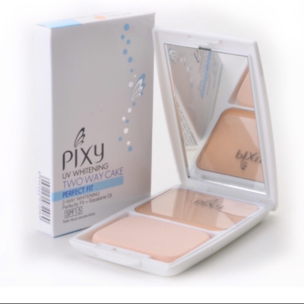 Pixy Uv Whitening 2 Way Cake Compact Powder Shopee Singapore