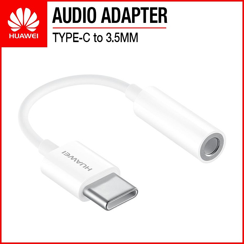 Huawei CM20 Headphone Jack Adapter USBC to 3.5mm Shopee Singapore