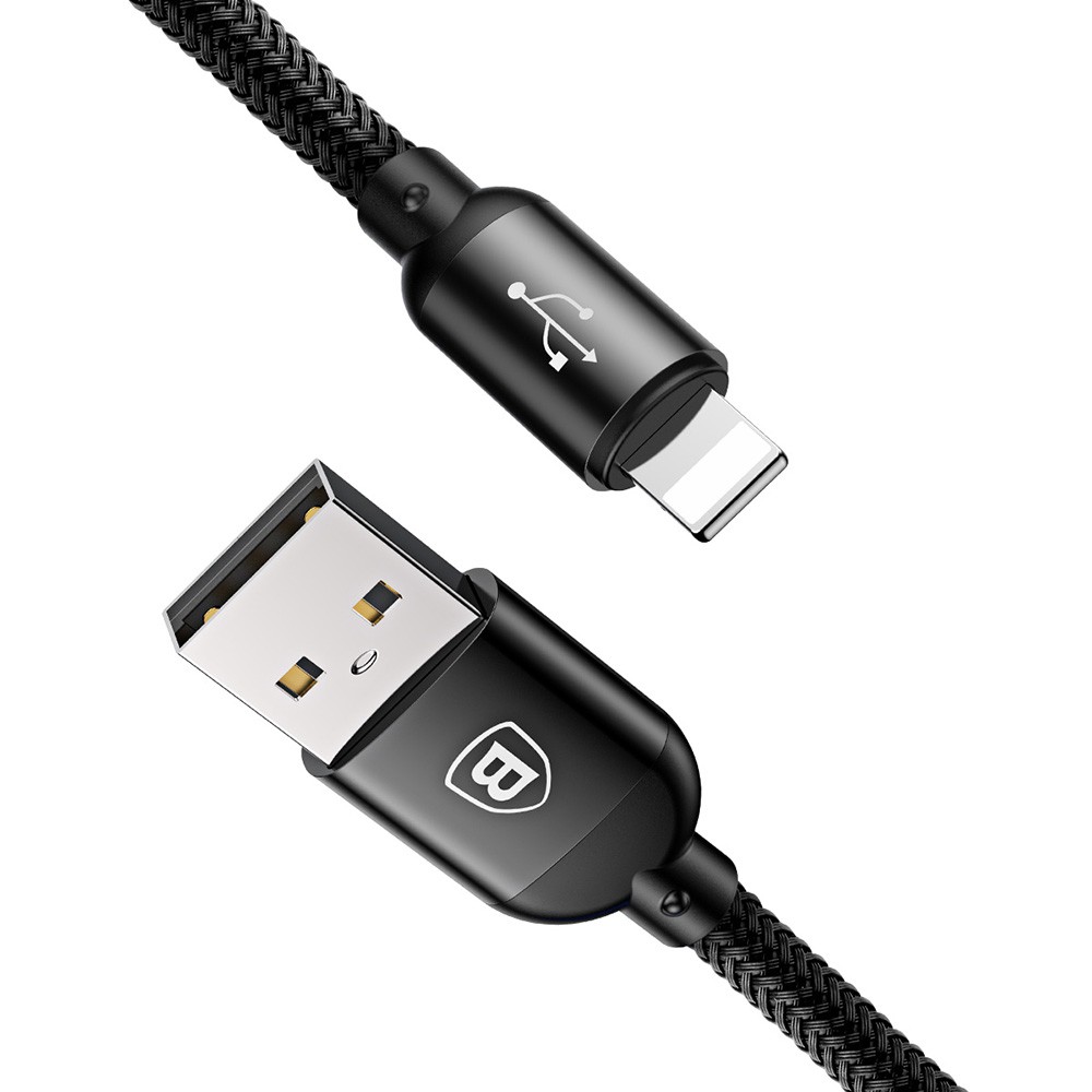 Cxg Baseus 3 In 1 Cable Three Colors Micro Usb Type C 8 Pin 3 5a 30cm Shopee Singapore