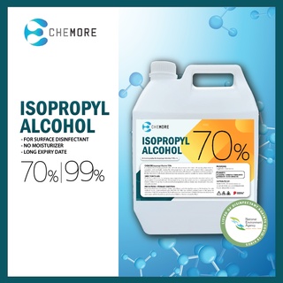 CHEMORE Isopropyl Alcohol (IPA) 500ml / 5L