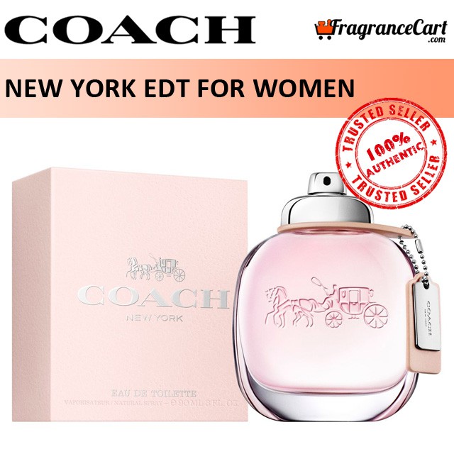 Slordig Maria wimper Coach New York EDT for Women (90ml/Tester) Eau de Toilette NewYork [Brand  New 100% Authentic Perfume] | Shopee Singapore