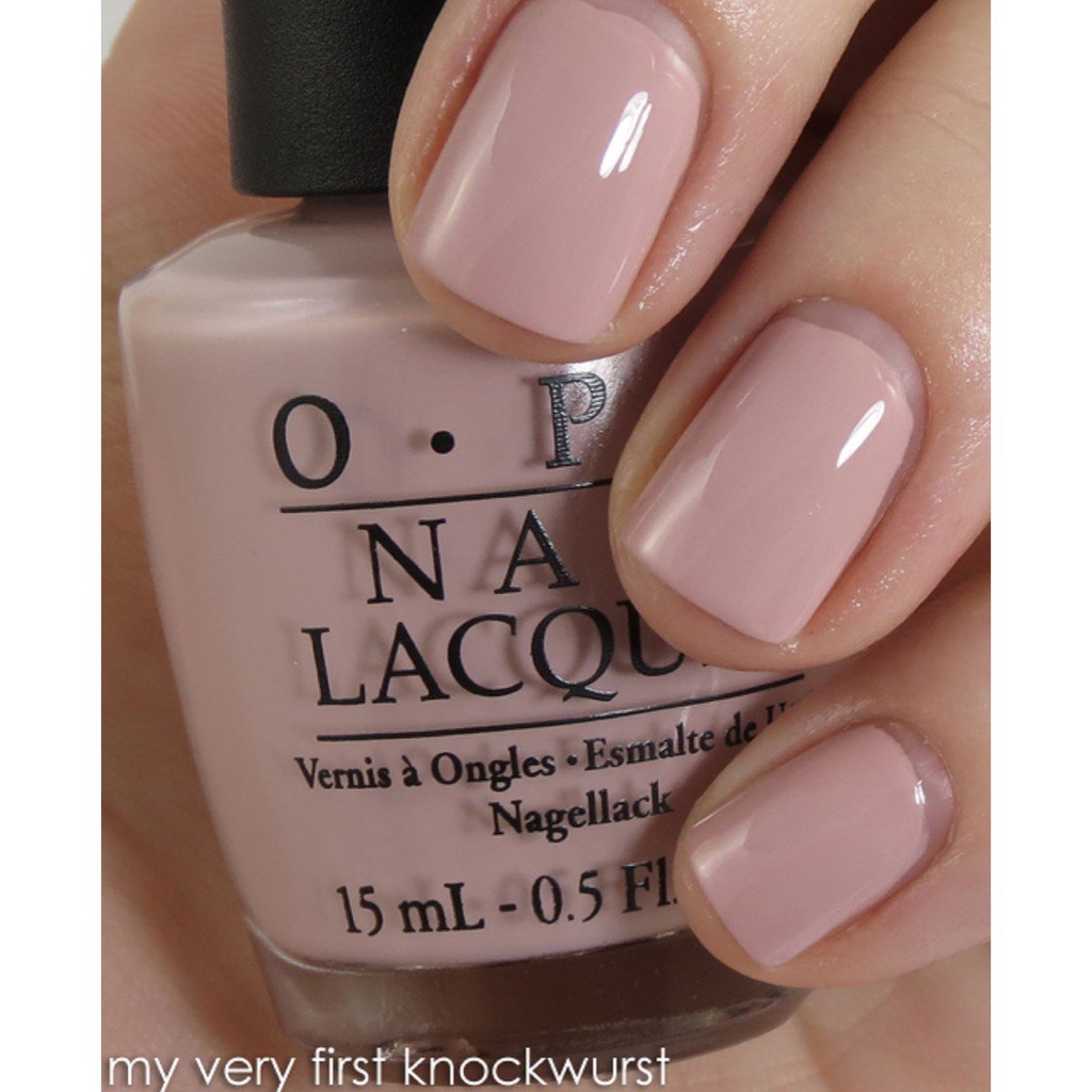 Opi Nail Lacquer G My Very First Knockwurst Shopee Singapore