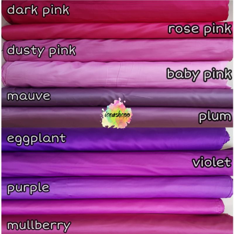 Valencia Silk Velvet Satin Fabric Import For Sale Meteran Width 150cm Shopee Singapore