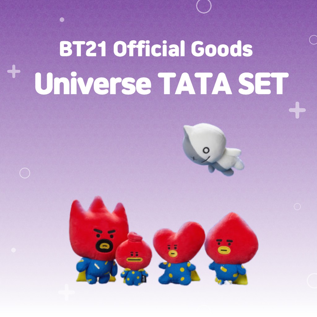 tata plush bt21