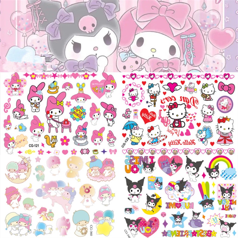 HELLO KITTY Kuromi Little Twin Stars My Melody Pom Pom Purin ...