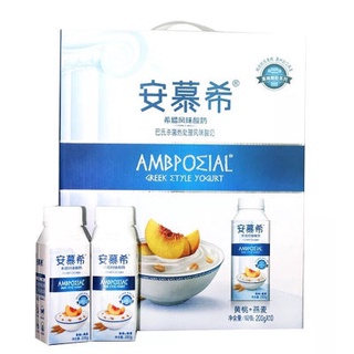 【Minimum purchase from our shop $20】安慕希黄桃燕麦200g/瓶/盒