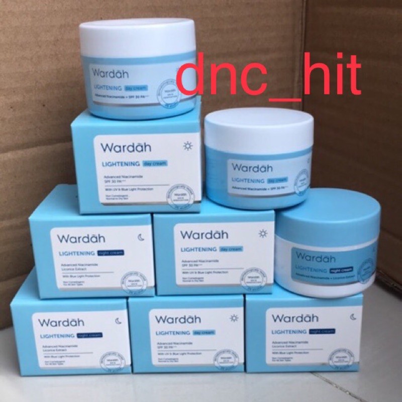 Wardah Lightening Day cream 30gr or night cream 30gr Shopee Singapore