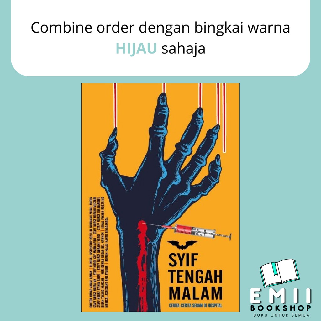 Middle Syif Night Words Books Medik Shopee Singapore