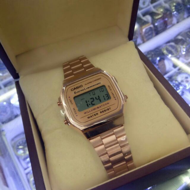 harga jam casio rose gold original